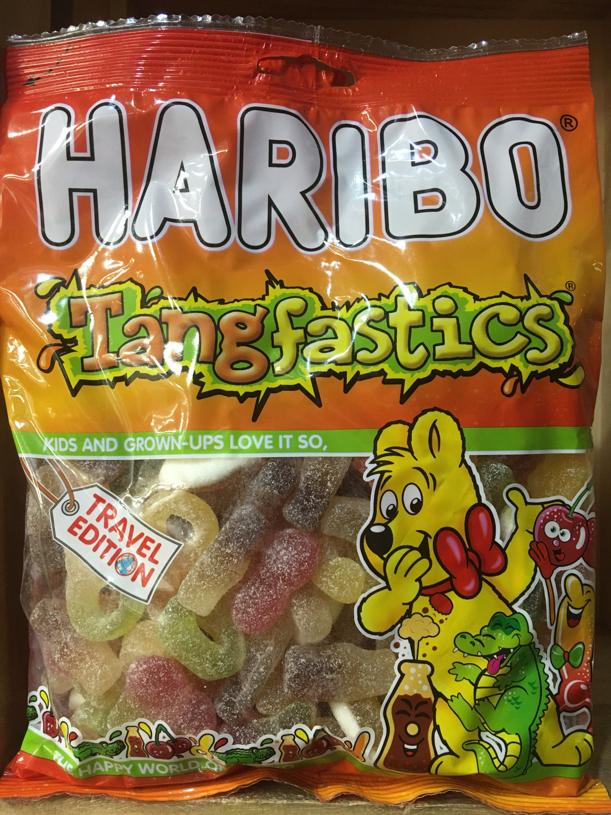 Take a look at our exciting collection of 1.35kg of Haribo Tangfastics (3x  450g Travel Share Bags) Haribo . Unique Designs You'll Never find anywhere  else