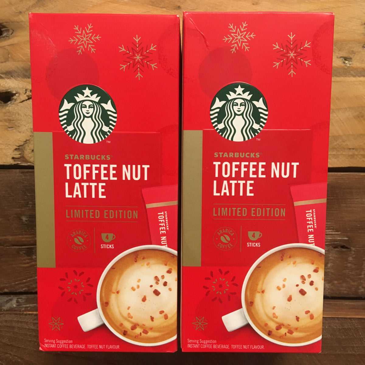 Browse 8x Starbucks Toffee Nut Latte Instant Coffee Sachets (2 Boxes of 4  Sachets) Starbucks , and more. Save money when you shop at our shop