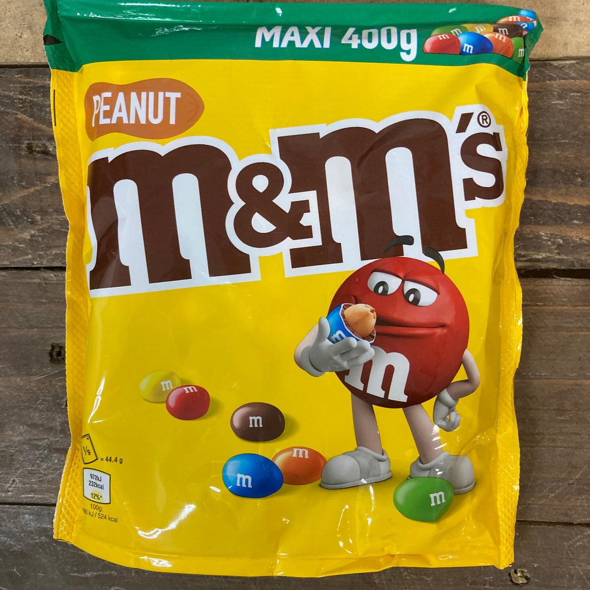 M&M'S Peanut Milk Chocolate Party Bulk Bag, Chocolate Gift & Movie Night  Snacks, 1kg